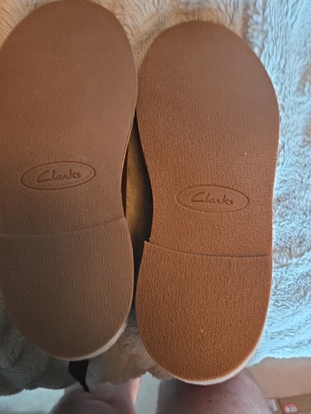 Men's Clarks Bushacre Hill Brown Leather Slip-On Chelsea Boots - Picture 3 of 6